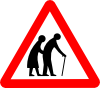 elderly crossingpicture