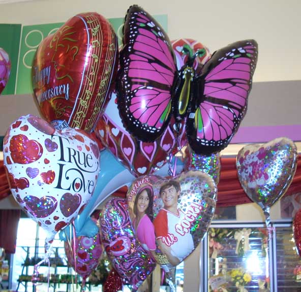 heart balloons